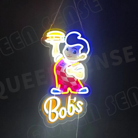 BOBS NEON LED SIGN - Picture 2 of 4